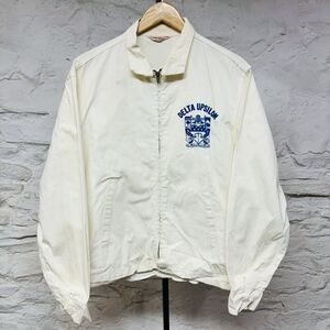 Vintage 50s 60s Dan Rivers University Fraternity Jacket Delta Upsilon Bomber